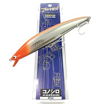 タックルハウス　OLD オールド横字ケーテン　　約140mm 美品　⑦ 廃盤 オールド タックルハウス K-TEN リップレスミノー ウッド